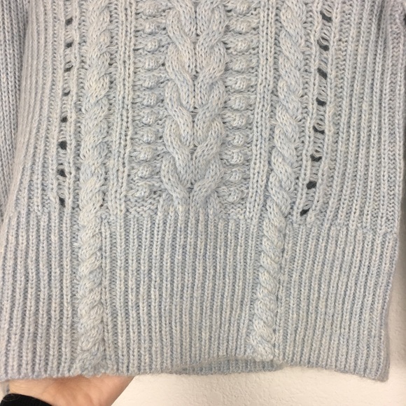 Club Monaco Cable Knit Merino Wool Sweater - Picture 3 of 8
